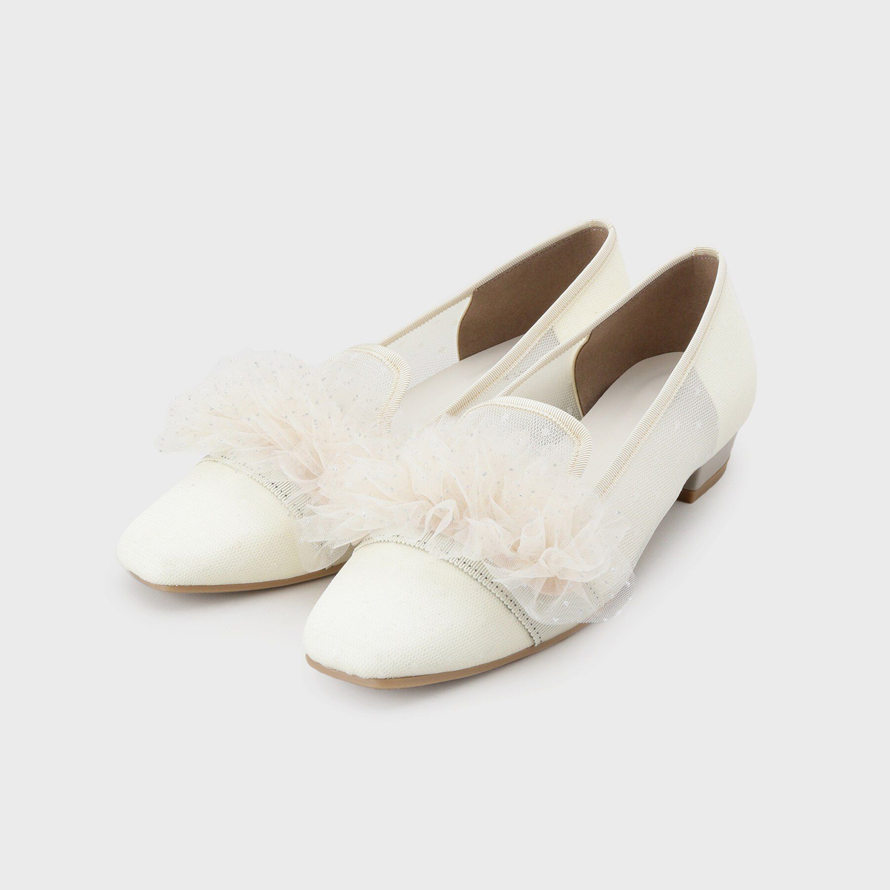 ESPERANZA「2WAYフリルフラットオペラシューズ」|その他|