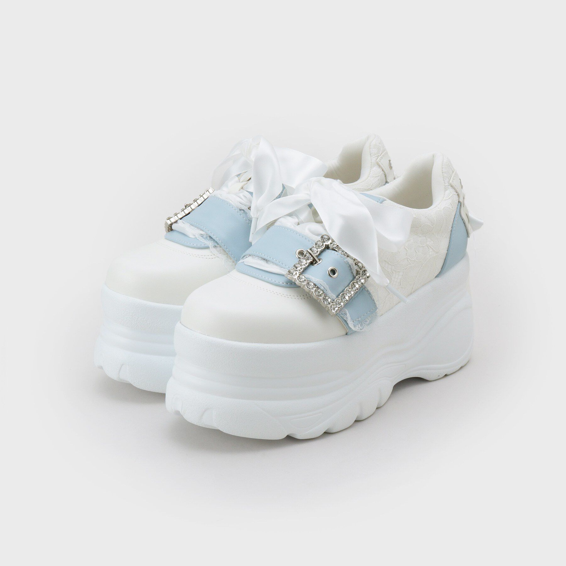 csT&P「夢見る厚底十字架キラキラスニーカー」|スニーカー|