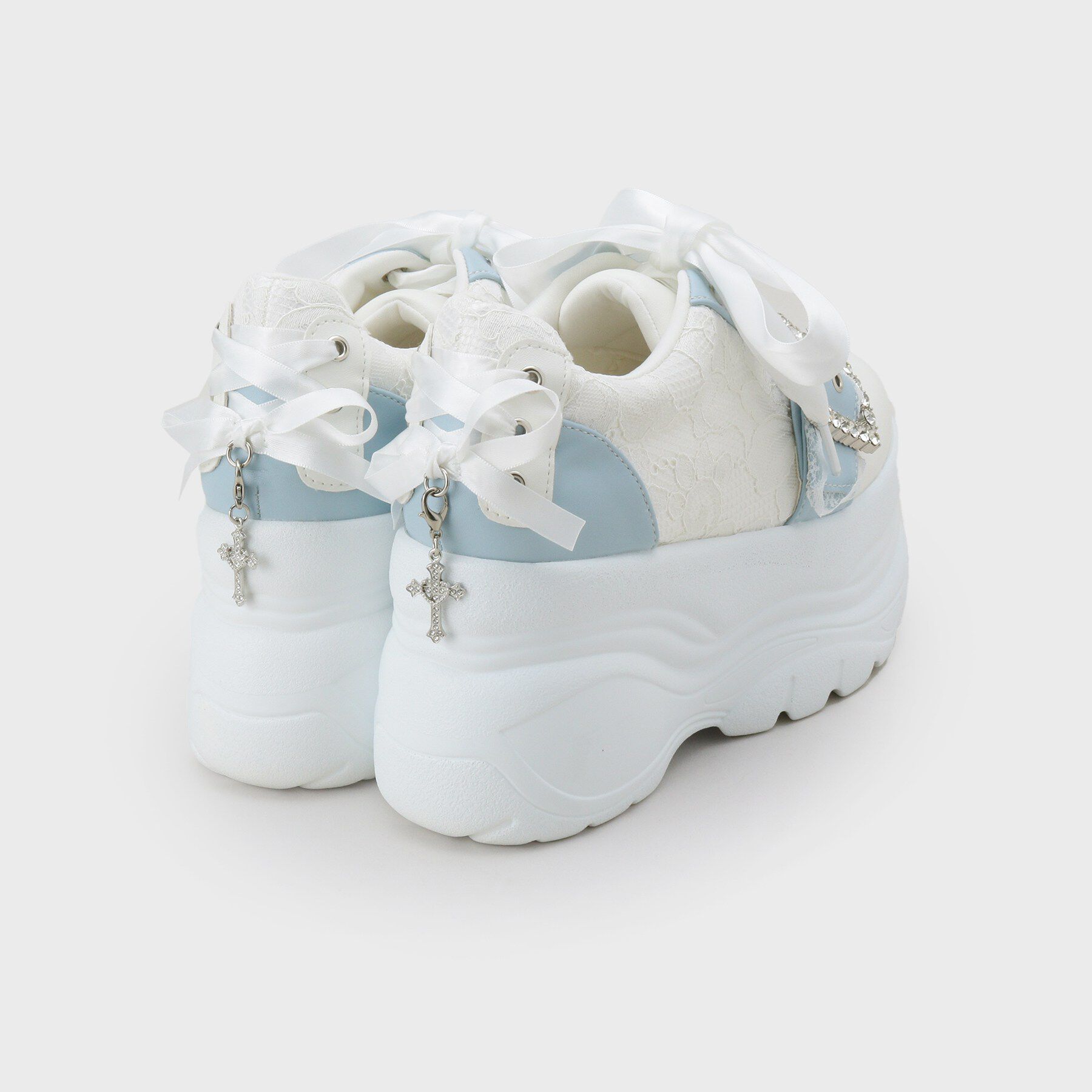 csT&P「夢見る厚底十字架キラキラスニーカー」|スニーカー|