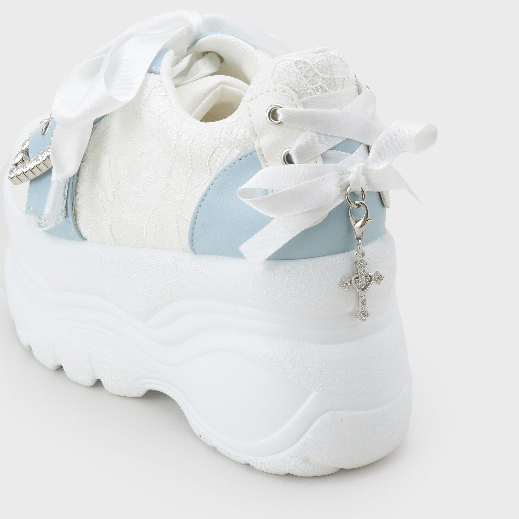 csT&P「夢見る厚底十字架キラキラスニーカー」|スニーカー|