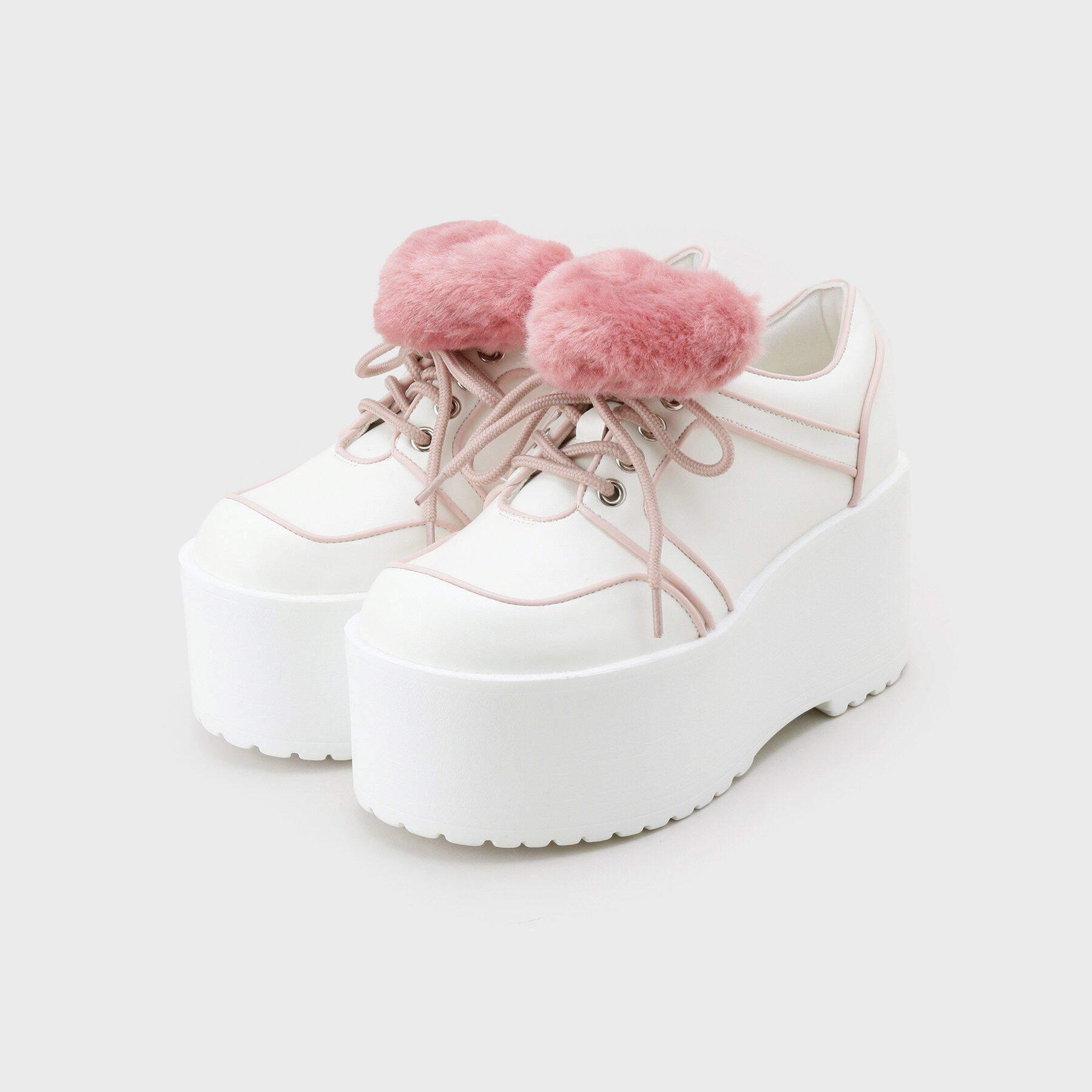 csT&P「ハートチャーム付き厚底」|スニーカー|