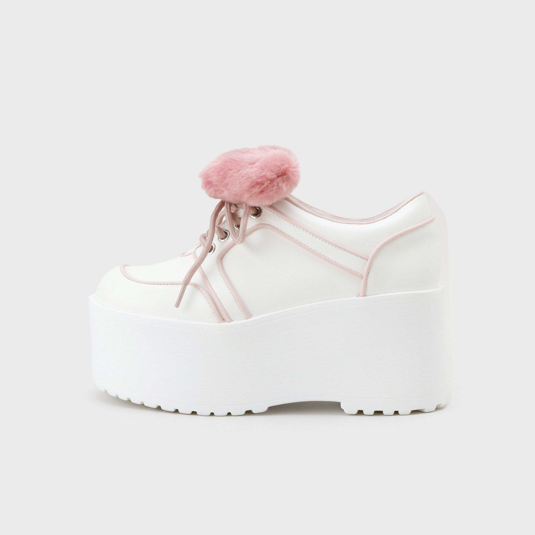 csT&P「ハートチャーム付き厚底」|スニーカー|