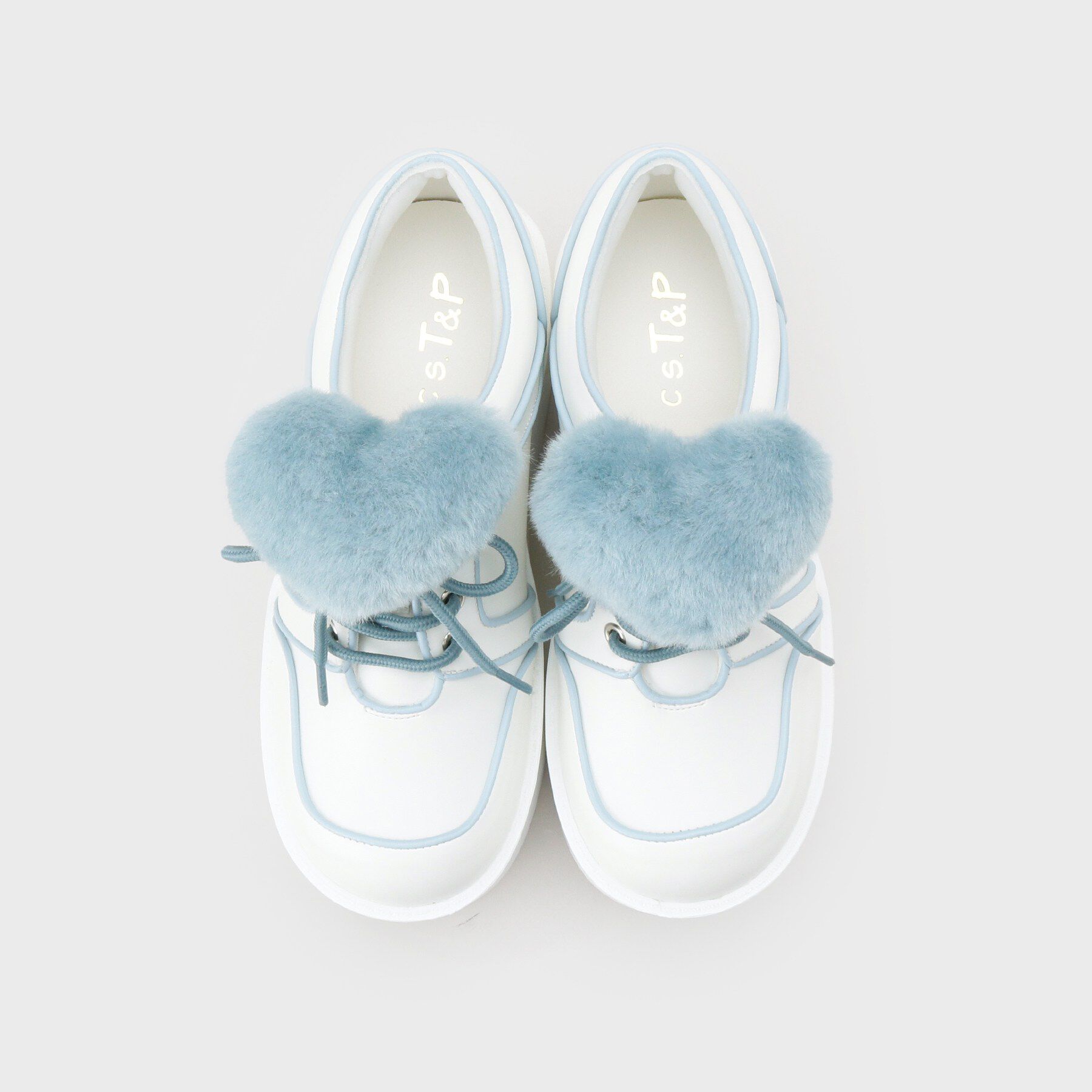 csT&P「ハートチャーム付き厚底」|スニーカー|