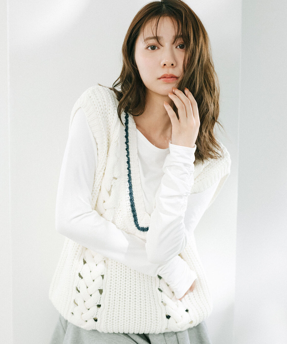 COCO DEAL「ボートネックカットソートップス」|Tシャツ・カットソー|