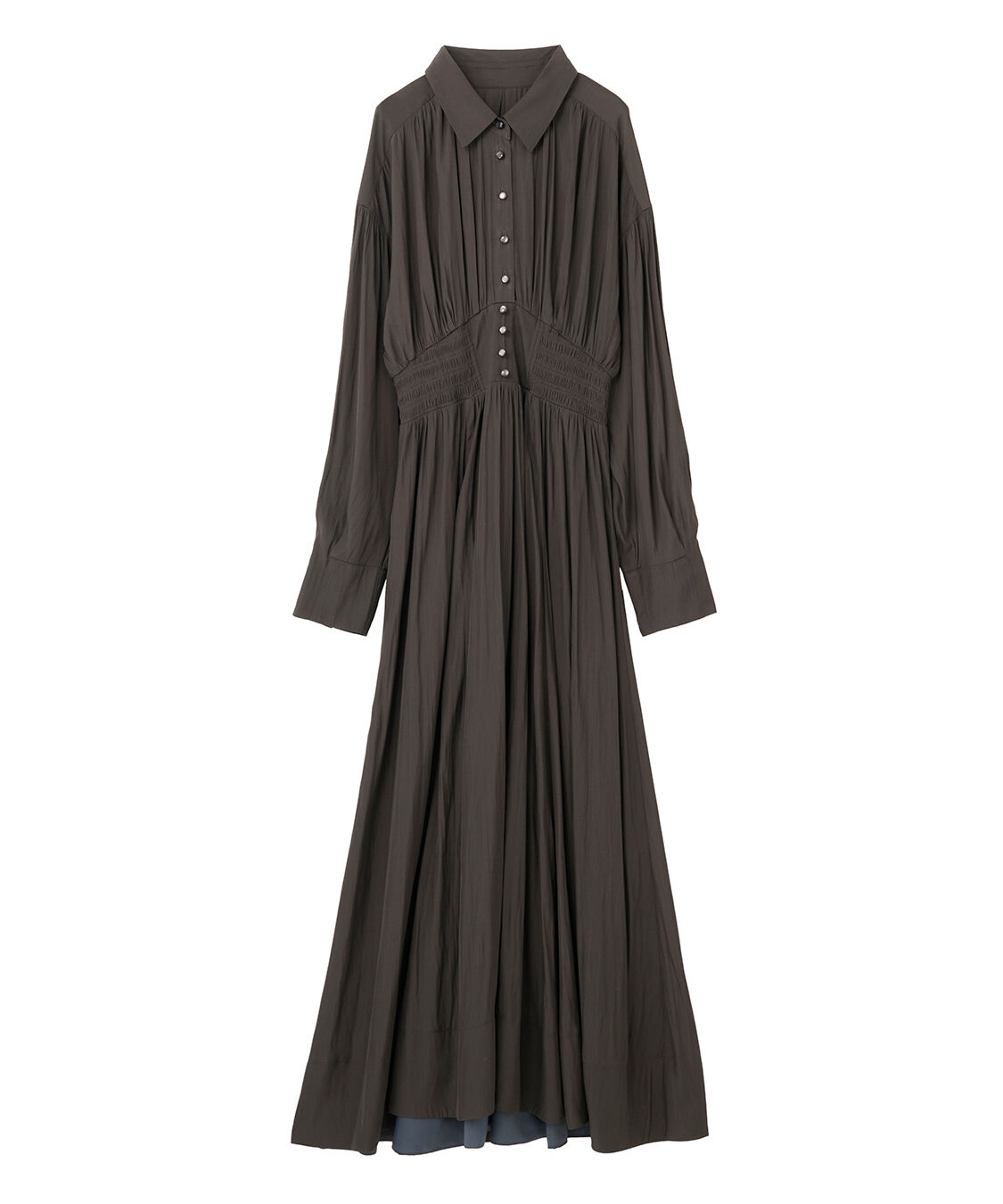 COCO DEAL「ウエストシャーリングシャツワンピース」|ワンピース|