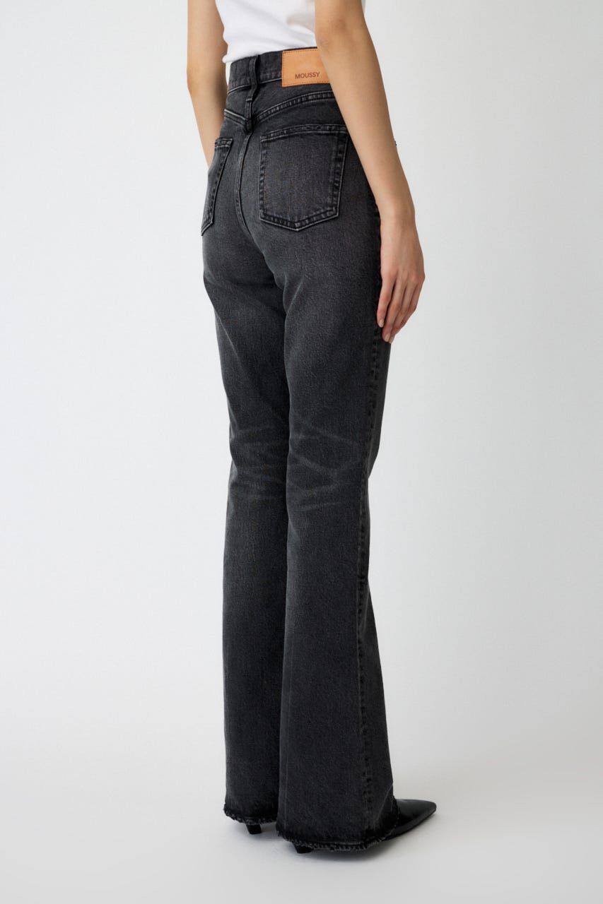 MOUSSY「MVS BLACK FLARE」|デニム|