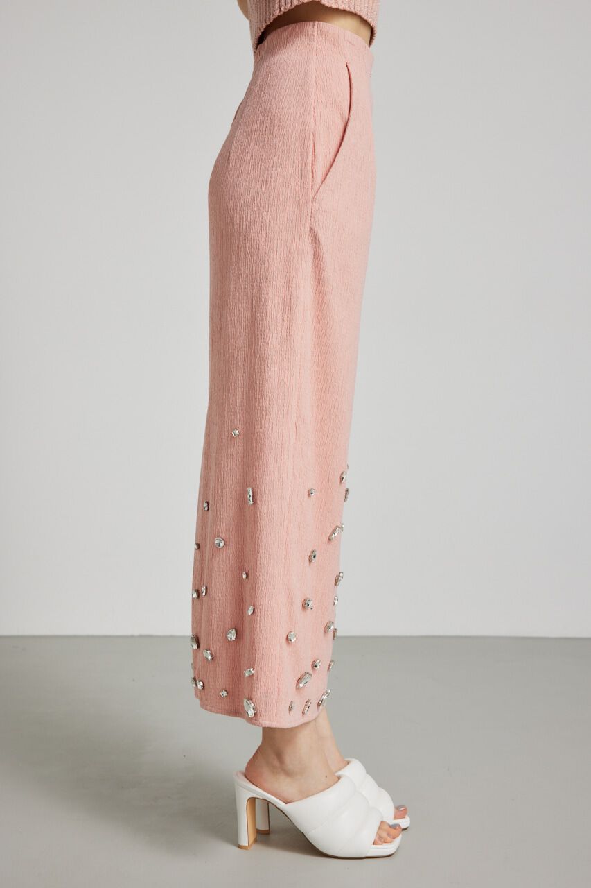 rienda「ビジューヘムJ/WタイトSK」|スカート|