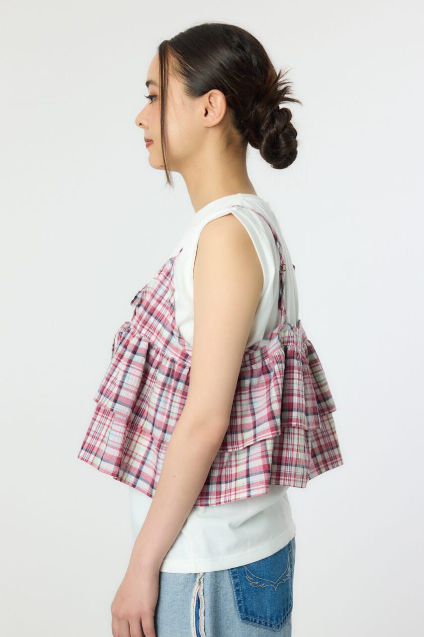 RODEO CROWNS「サマーチェックマルチウェイキャミソール」|キャミソール|