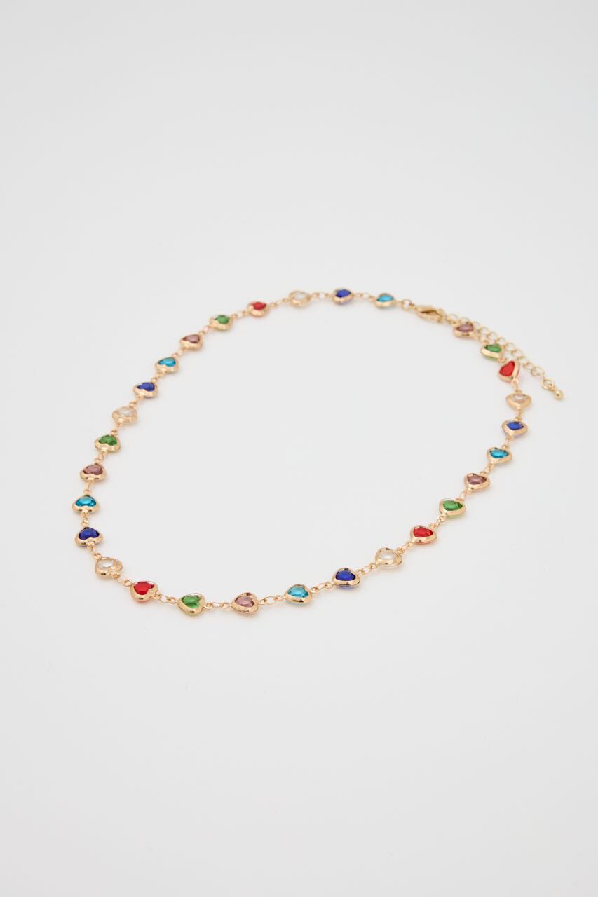 RODEO CROWNS「カラフルハートネックレス」|ネックレス|