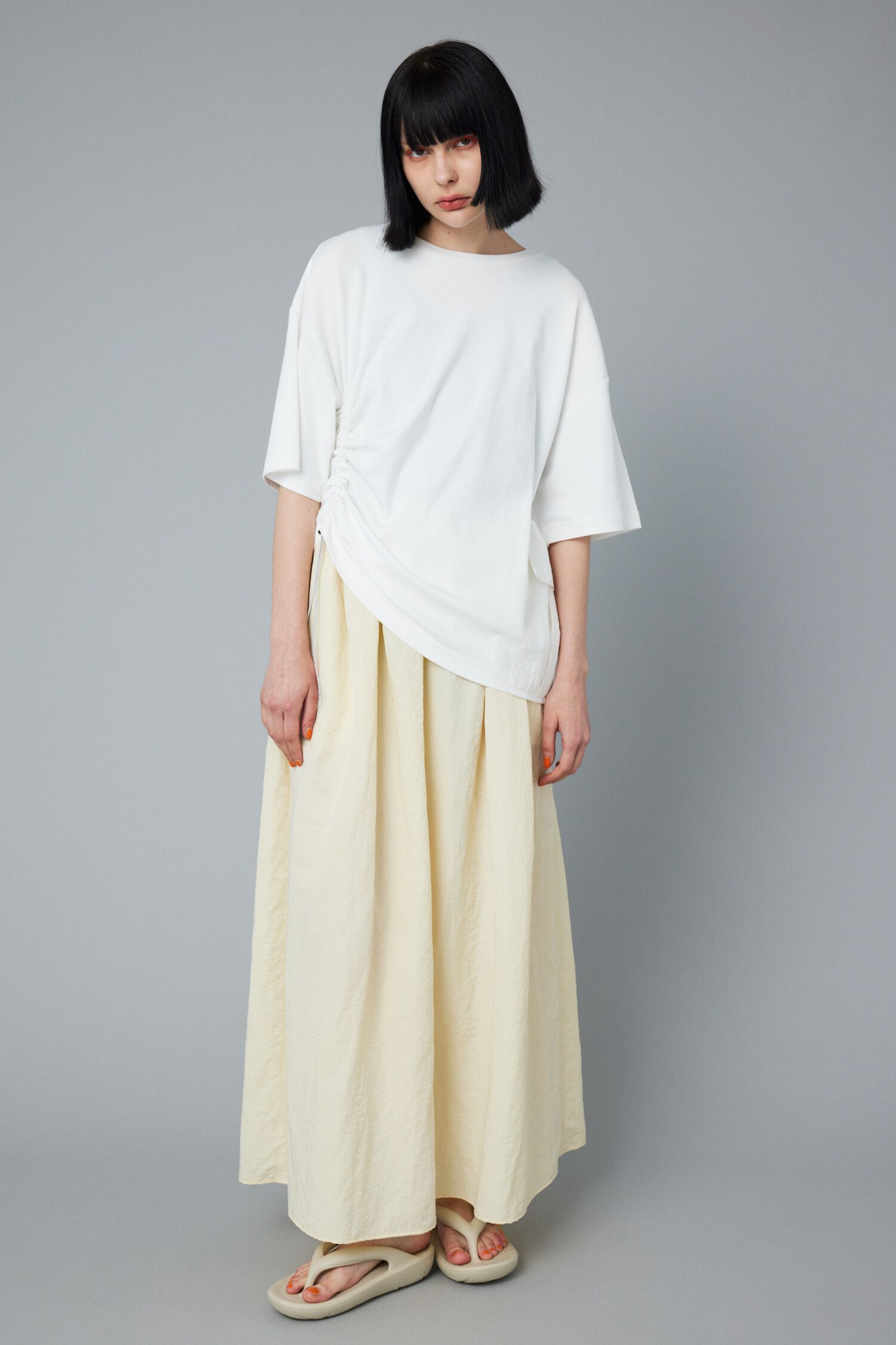 HeRIN.CYE「Many way skirt」|スカート|O/WHT1