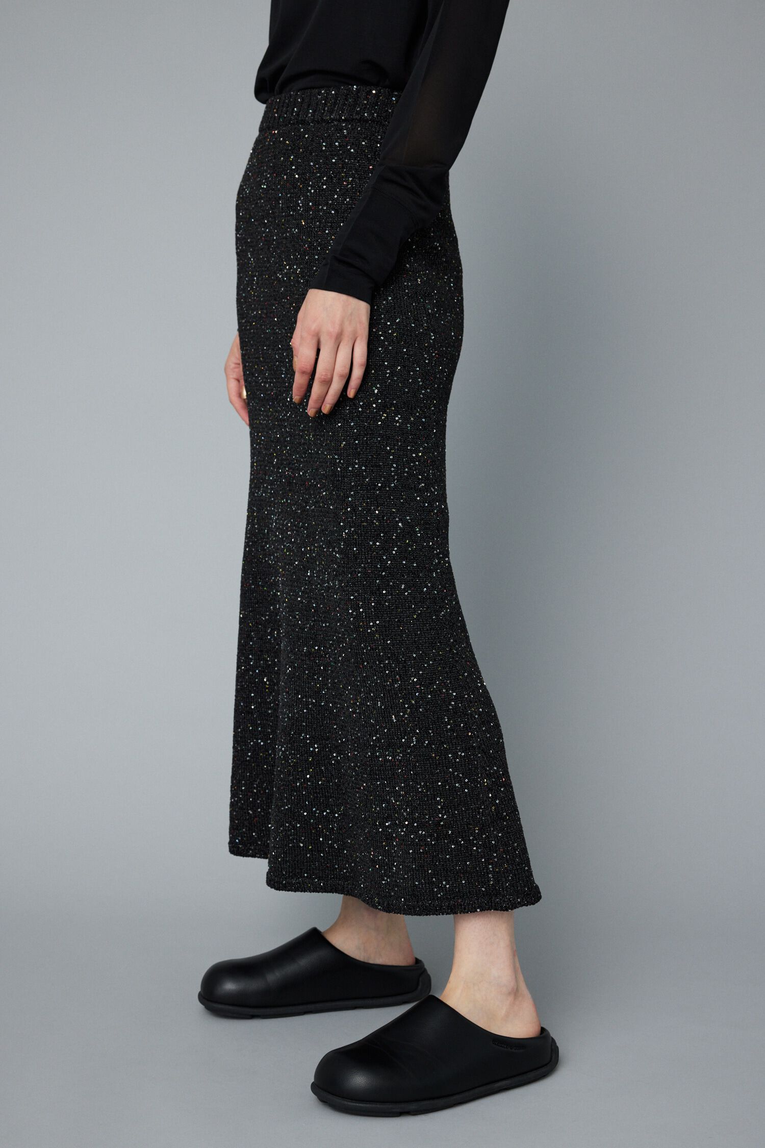 HeRIN.CYE「Spangle knit skirt」|スカート|