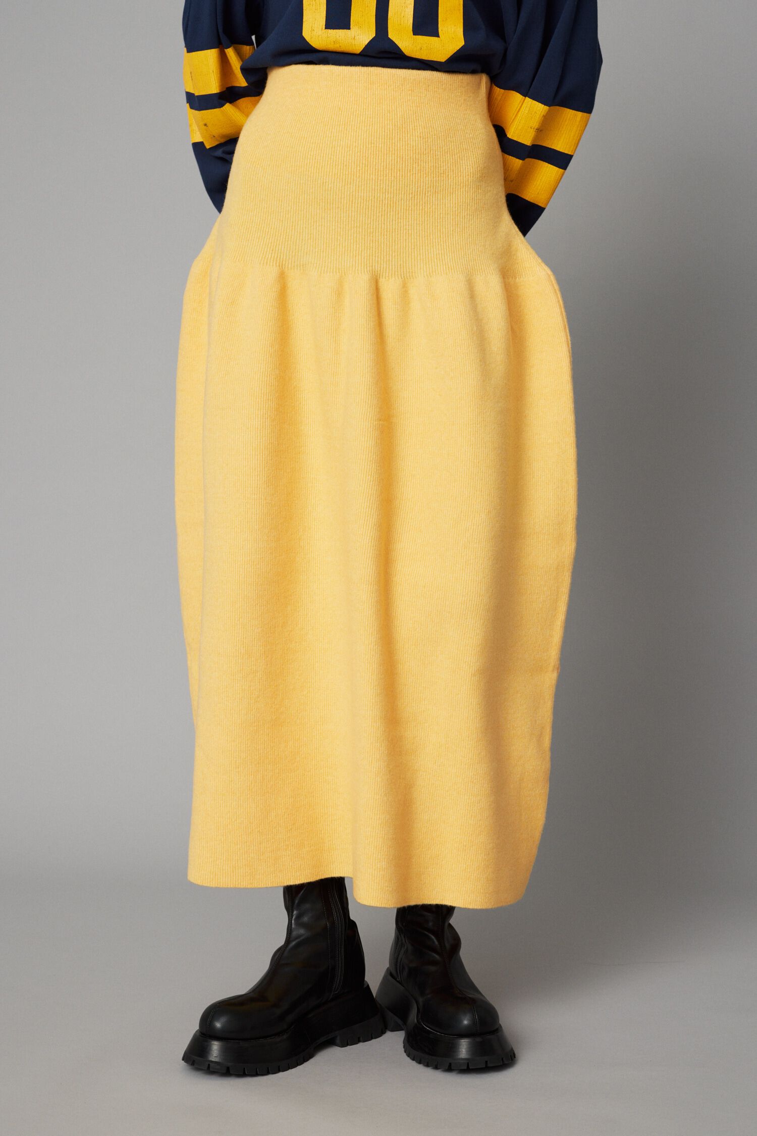 HeRIN.CYE「Flare knit skirt」|スカート|