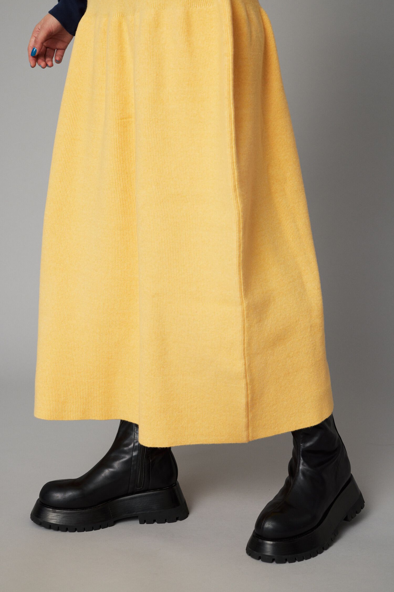 HeRIN.CYE「Flare knit skirt」|スカート|