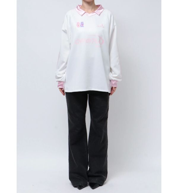 CALNAMUR「【Care Bearsコラボ】UNIFORM TEAMLOGO LONG TEE」|Tシャツ・カットソー|