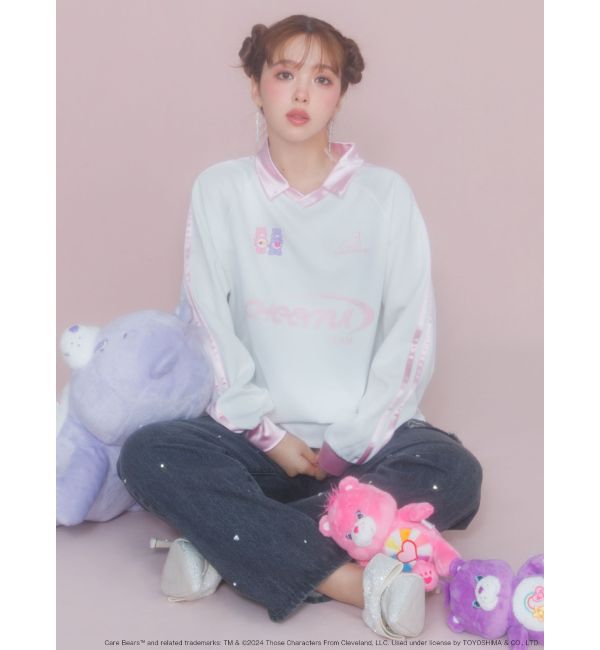 CALNAMUR「【Care Bearsコラボ】UNIFORM TEAMLOGO LONG TEE」|Tシャツ・カットソー|