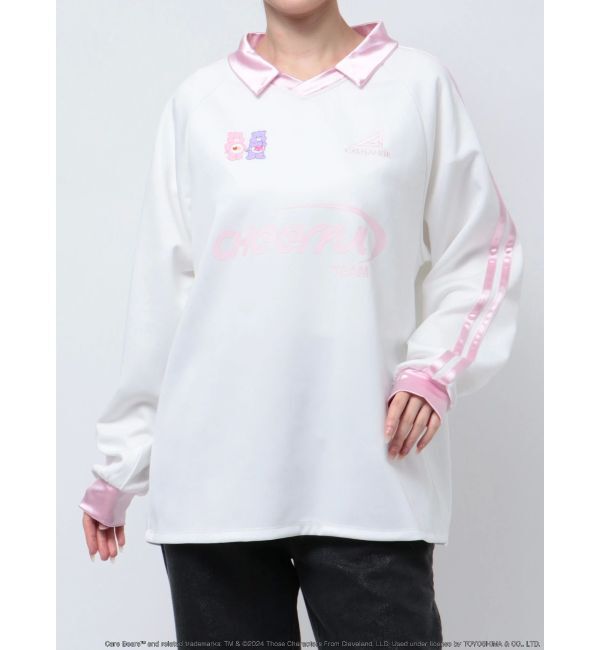 CALNAMUR「【Care Bearsコラボ】UNIFORM TEAMLOGO LONG TEE」|Tシャツ・カットソー|