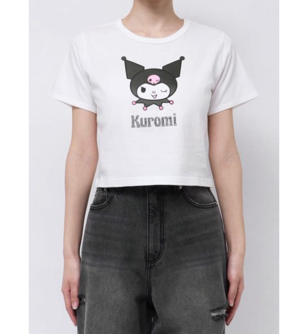 CALNAMUR「【メロクロコラボ】WINK KUROMI TEE」|Tシャツ・カットソー|