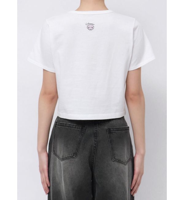 CALNAMUR「【メロクロコラボ】WINK KUROMI TEE」|Tシャツ・カットソー|