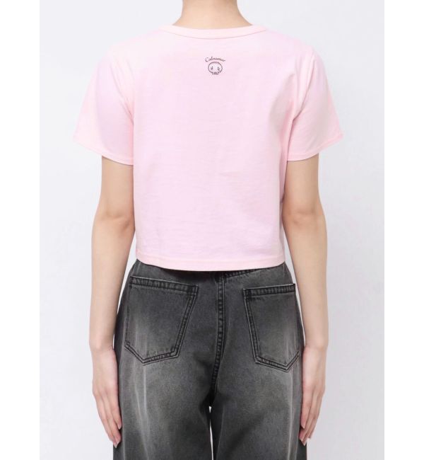 CALNAMUR「【メロクロコラボ】WINK KUROMI TEE」|Tシャツ・カットソー|