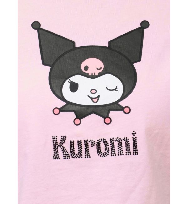 CALNAMUR「【メロクロコラボ】WINK KUROMI TEE」|Tシャツ・カットソー|