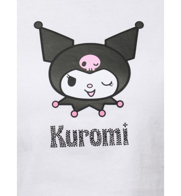 CALNAMUR「【メロクロコラボ】WINK KUROMI TEE」|Tシャツ・カットソー|