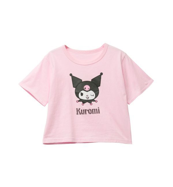 CALNAMUR「【メロクロコラボ】WINK KUROMI TEE」|Tシャツ・カットソー|