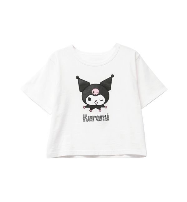 CALNAMUR「【メロクロコラボ】WINK KUROMI TEE」|Tシャツ・カットソー|