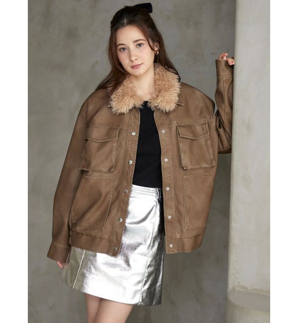 CALNAMUR「トラペゾイドベルトツキミニＳＫ」|スカート|