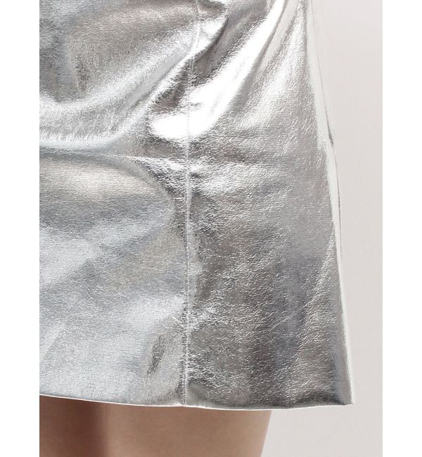 CALNAMUR「トラペゾイドベルトツキミニＳＫ」|スカート|