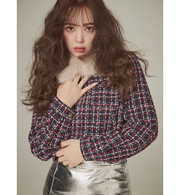 CALNAMUR「トラペゾイドベルトツキミニＳＫ」|スカート|