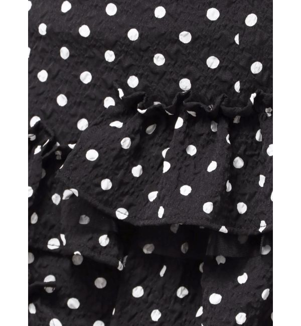 CALNAMUR「ドットティアードパンツ」|スカート|
