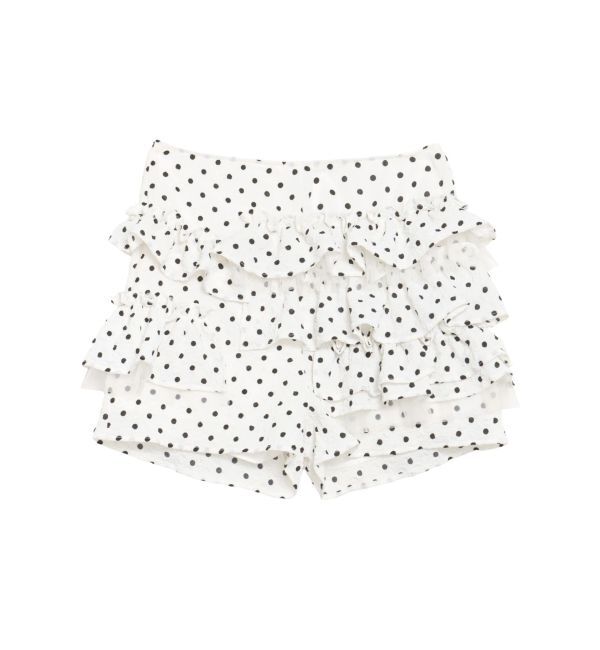 CALNAMUR「ドットティアードパンツ」|スカート|