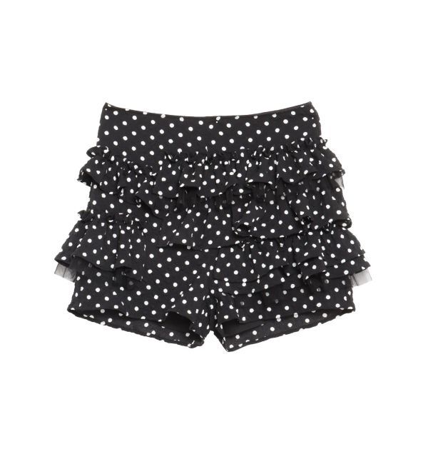 CALNAMUR「ドットティアードパンツ」|スカート|