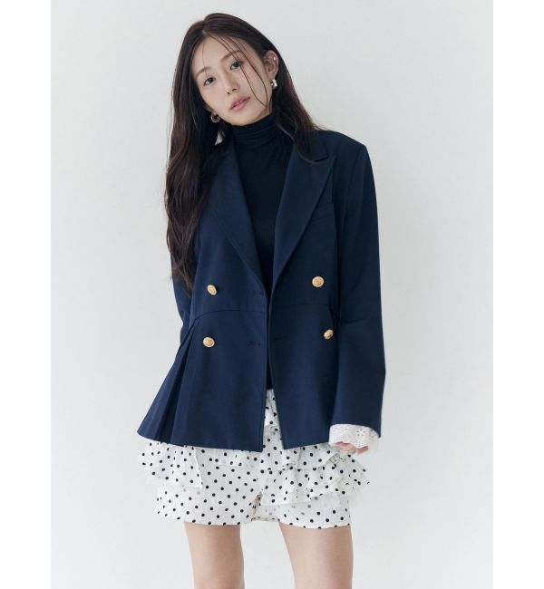 CALNAMUR「ドットティアードパンツ」|スカート|