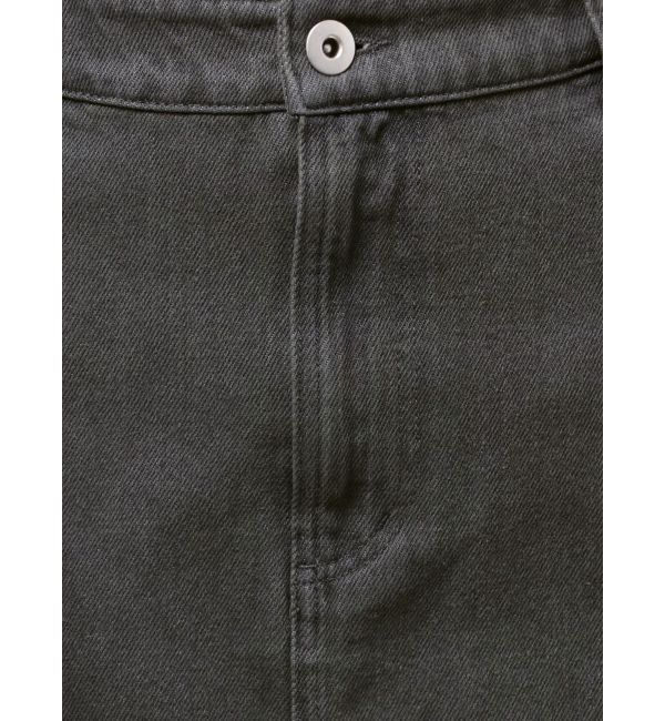 CALNAMUR「フリルスリットデニムミニスカート」|スカート|