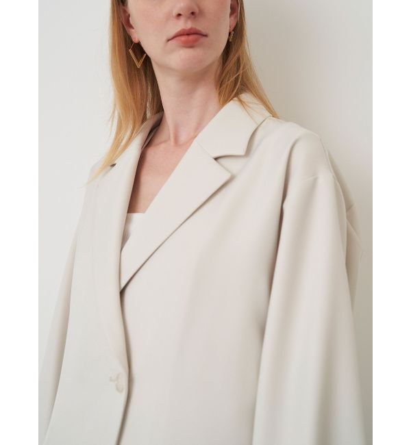 ELENDEEK「TWILL BOYFRIEND JK」|テーラードジャケット|