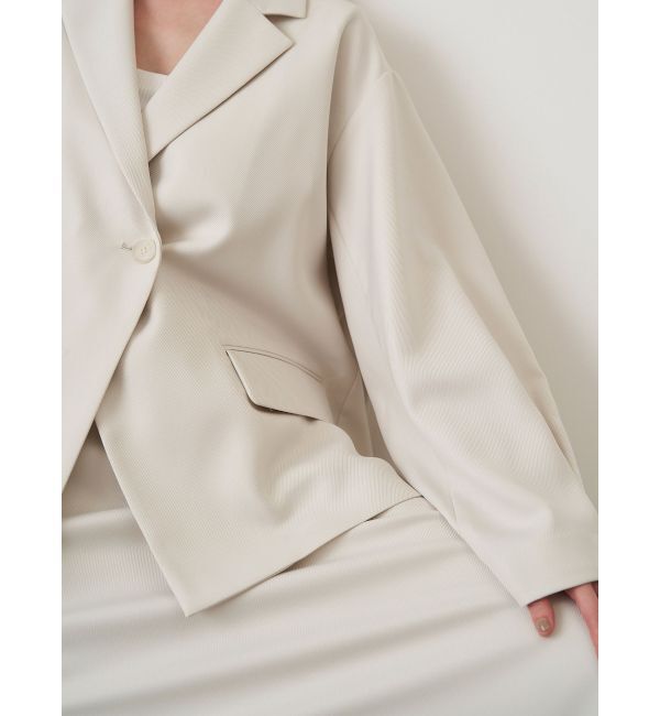 ELENDEEK「TWILL BOYFRIEND JK」|テーラードジャケット|