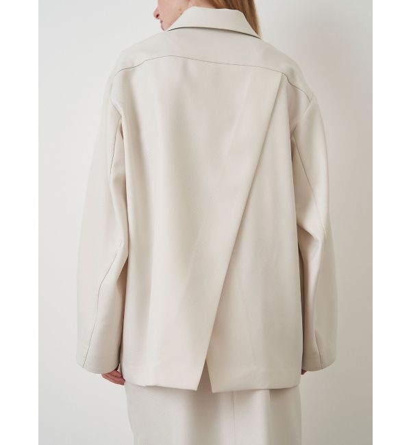 ELENDEEK「TWILL BOYFRIEND JK」|テーラードジャケット|