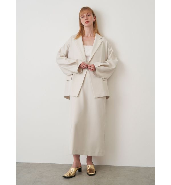ELENDEEK「TWILL BOYFRIEND JK」|テーラードジャケット|