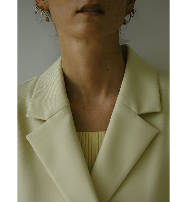 ELENDEEK「TWILL BOYFRIEND JK」|テーラードジャケット|