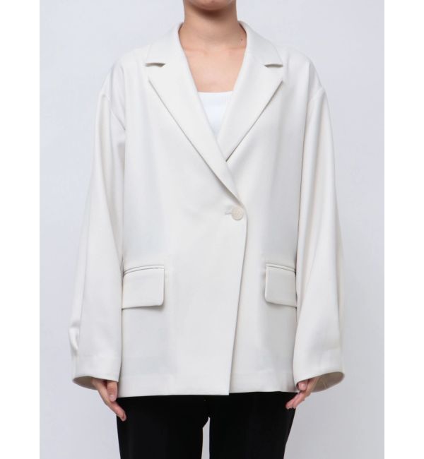 ELENDEEK「TWILL BOYFRIEND JK」|テーラードジャケット|