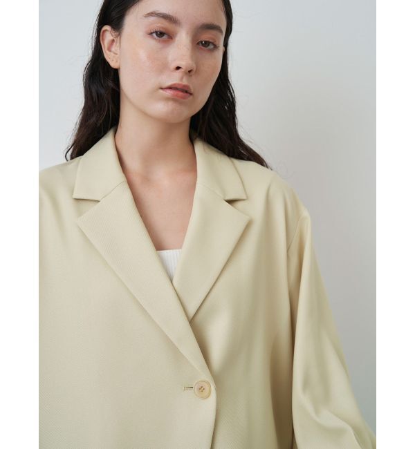 ELENDEEK「TWILL BOYFRIEND JK」|テーラードジャケット|