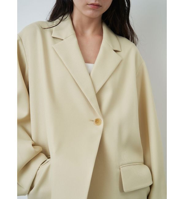 ELENDEEK「TWILL BOYFRIEND JK」|テーラードジャケット|
