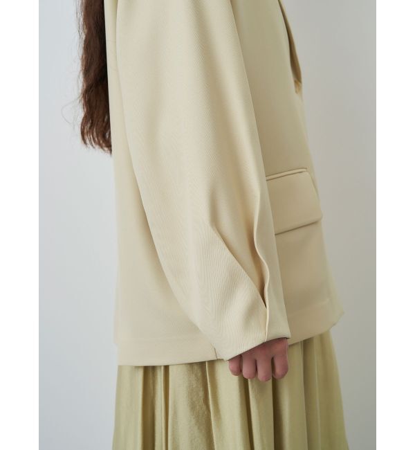 ELENDEEK「TWILL BOYFRIEND JK」|テーラードジャケット|