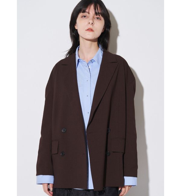 ELENDEEK「W BREAST TAILORED JK」|テーラードジャケット|