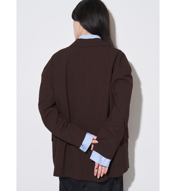 ELENDEEK「W BREAST TAILORED JK」|テーラードジャケット|