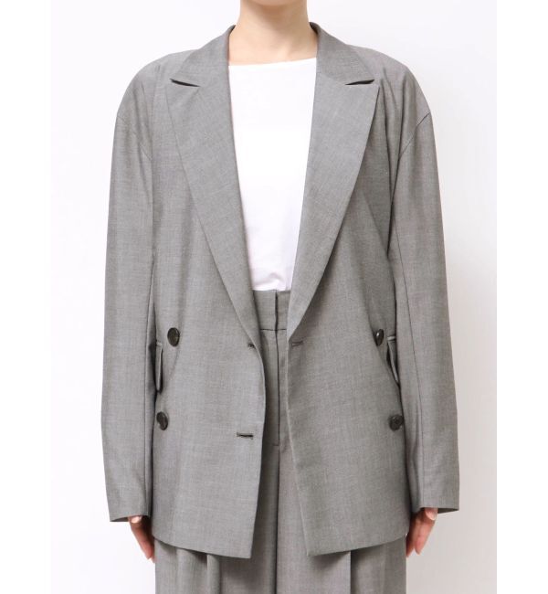 ELENDEEK「W BREAST TAILORED JK」|テーラードジャケット|