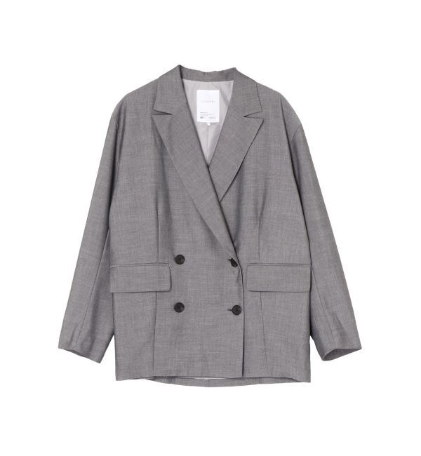 ELENDEEK「W BREAST TAILORED JK」|テーラードジャケット|