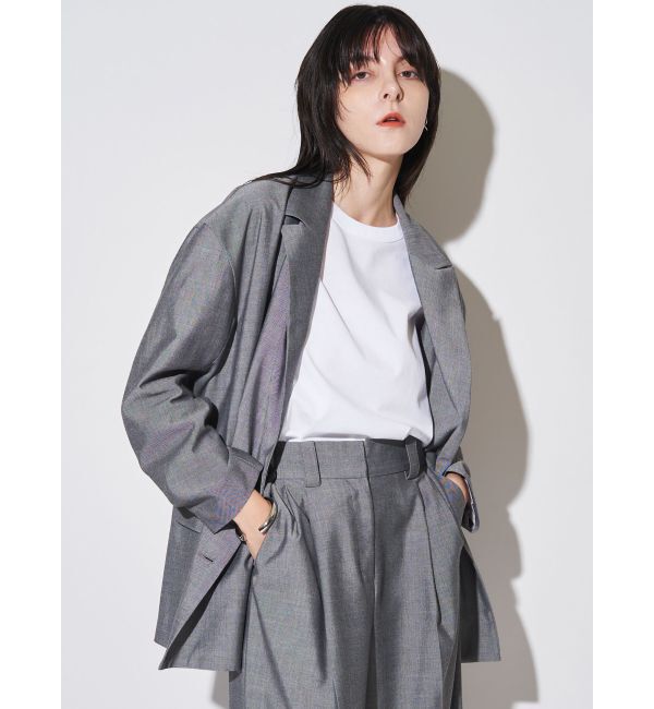 ELENDEEK「W BREAST TAILORED JK」|テーラードジャケット|