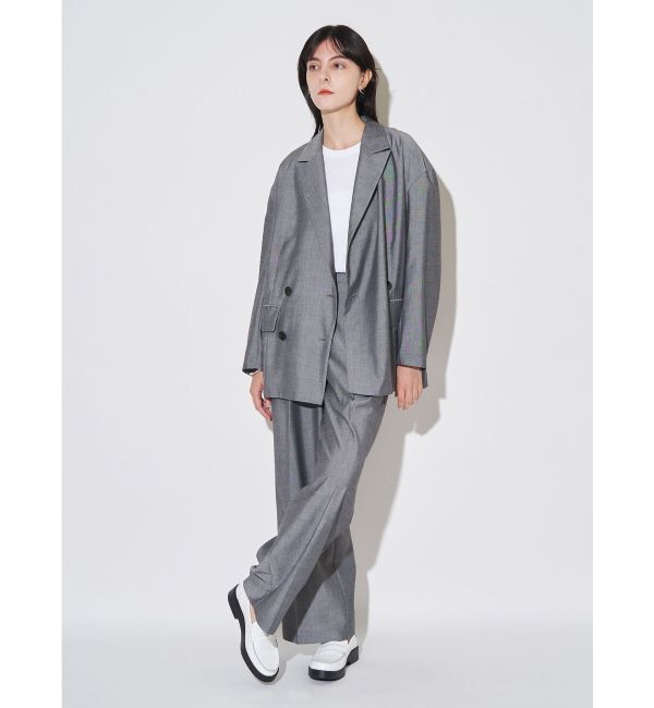 ELENDEEK「W BREAST TAILORED JK」|テーラードジャケット|